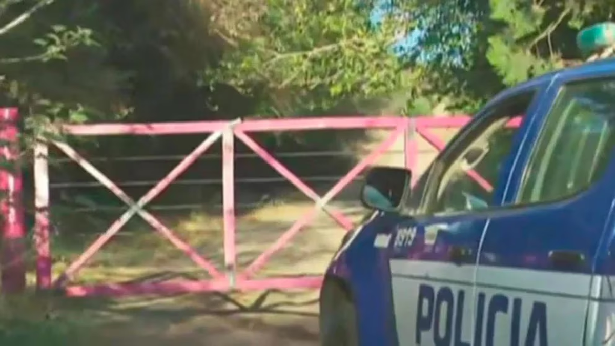 El frente de la estancia donde una jubilada mató a un ladrón. (El Doce) El frente de la estancia donde una jubilada mató a un ladrón. (El Doce)
