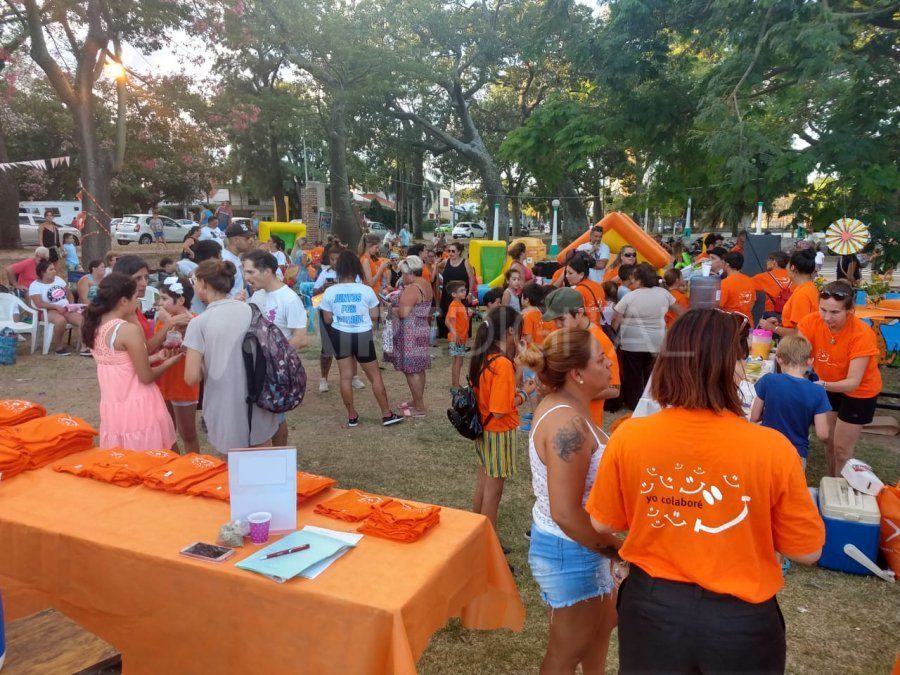 Conmemoraron el Día Internacional de la Lucha Contra el Cáncer Infantil con un jardín de los deseos