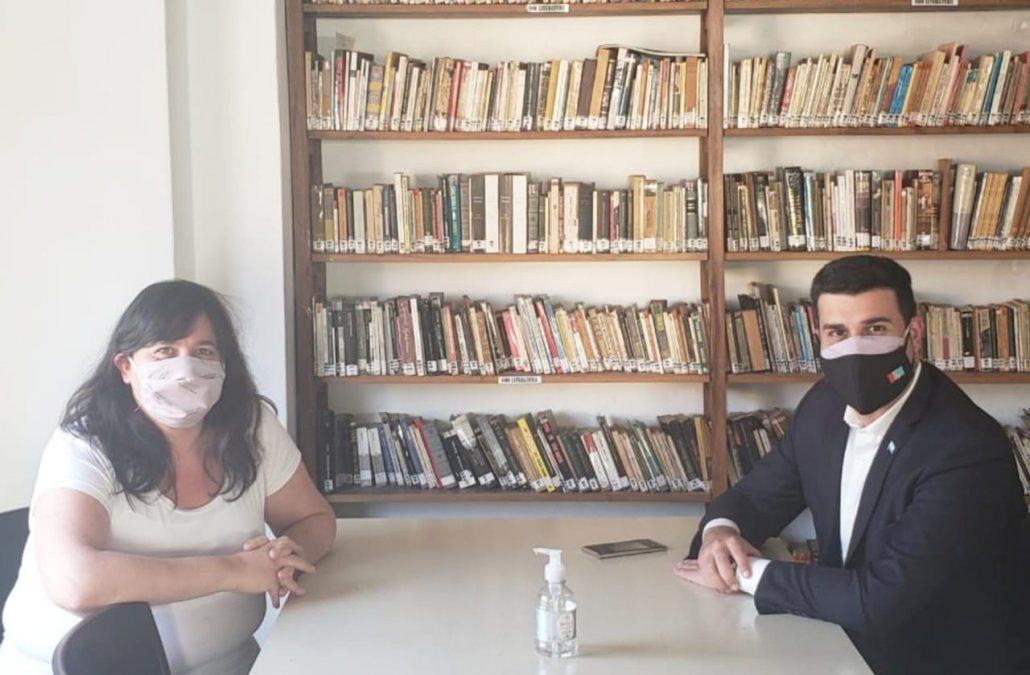 Alejandra Obeid y Marcos Cleri.