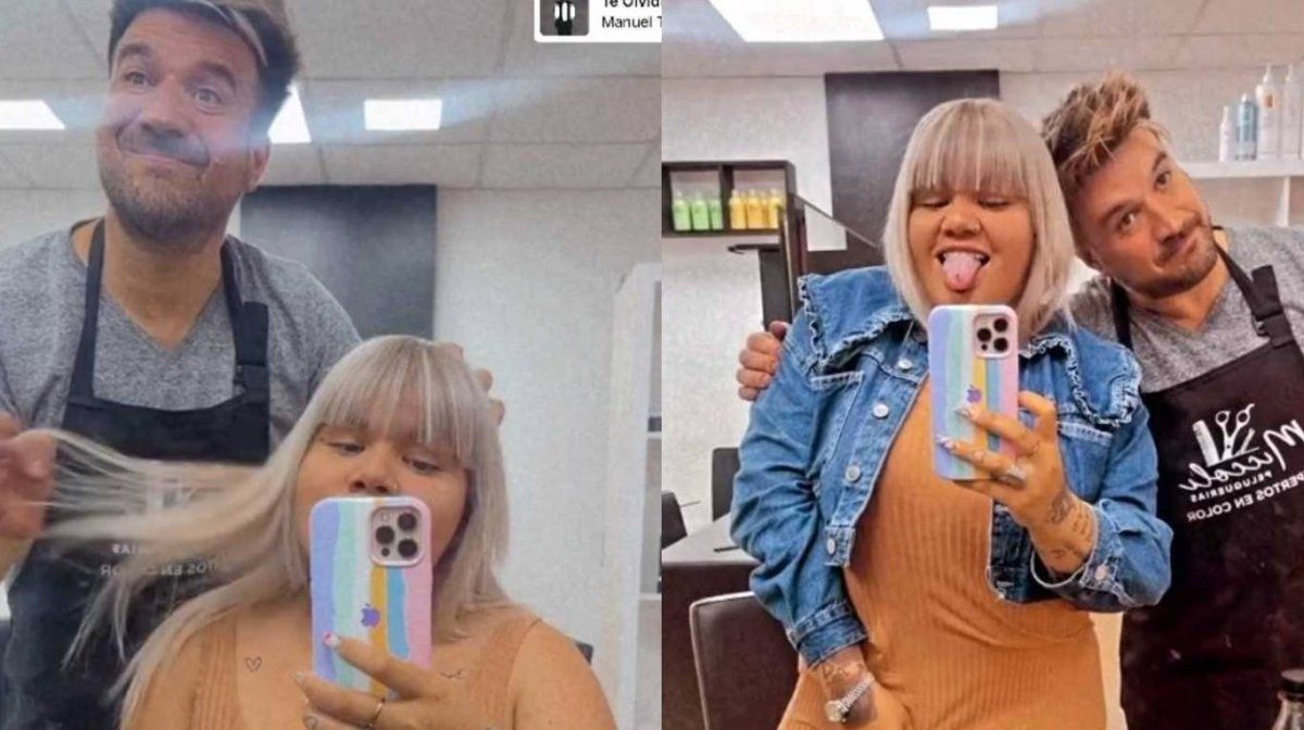 Morena Rial mostró su nuevo look en Instagram.