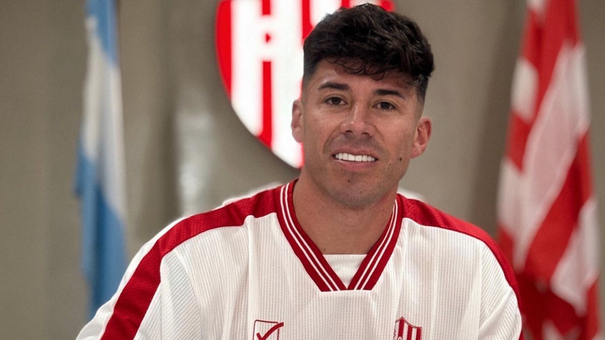 Matías Mansilla, el arquero que llegó para ser titular en Unión, en reemplazo de Tagliamonte.