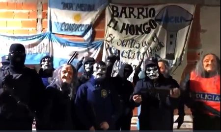Las amenazas las hace un grupo que dice apoyar al Pata Medina. Las amenazas las hace un grupo que dice apoyar al Pata Medina.