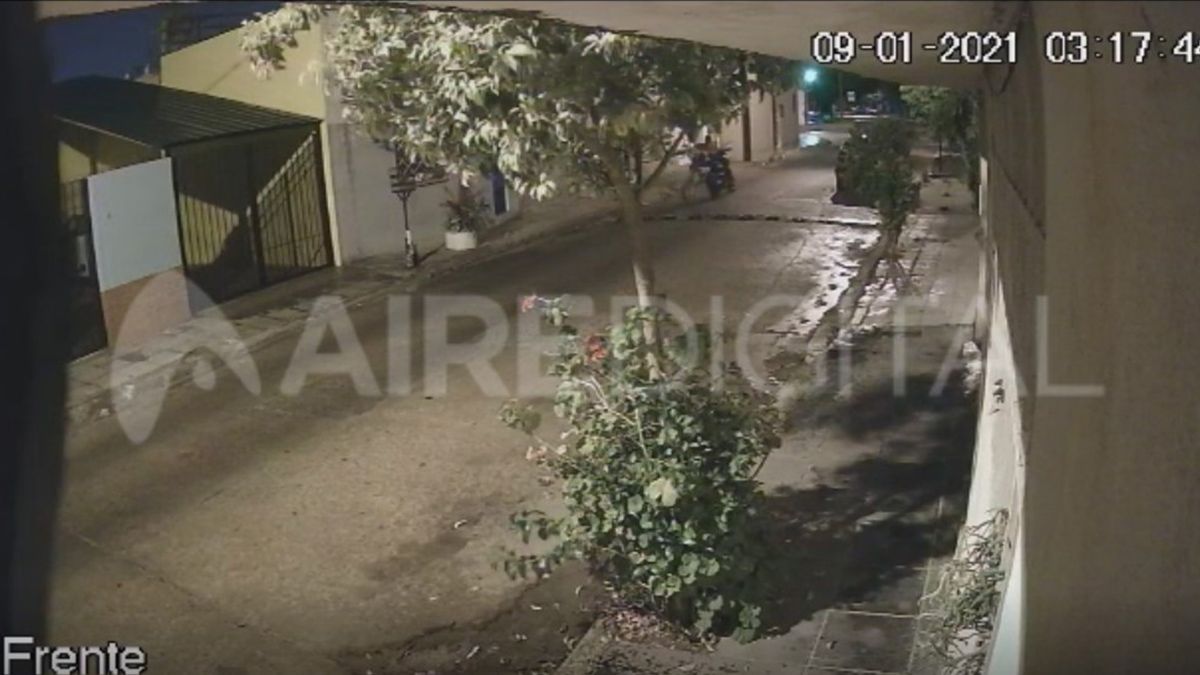 Robo en el barrio Mayoraz- captura del video