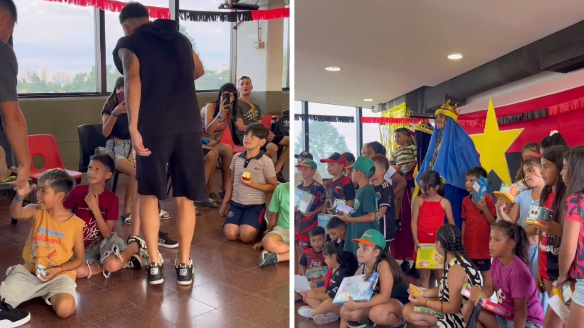 ¡Llegaron los Reyes Magos a Colón! Y repartieron regalos para los más pequeños.