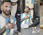 Rompieron una estatua de Lionel Messi en Mar del Plata, ¿cómo están los murales del Diez en Santa Fe? Rompieron una estatua de Lionel Messi en Mar del Plata, ¿cómo están los murales del Diez en Santa Fe?