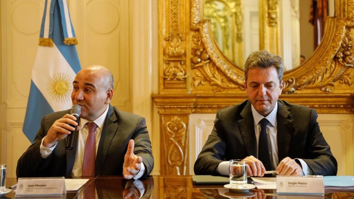 Este miércoles fue la primera reunión de Gabinete con Massa.