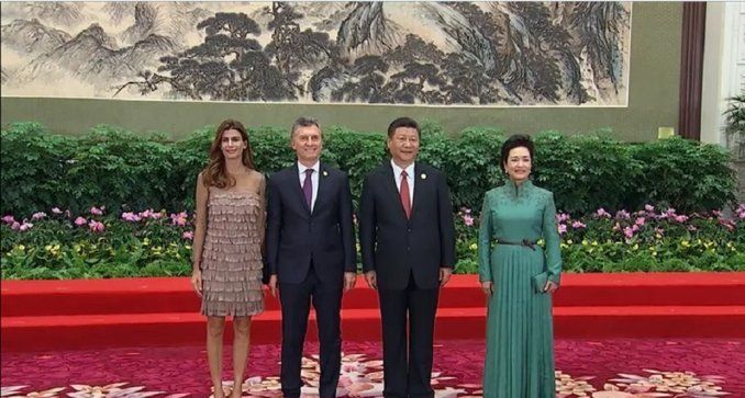 Macri llegó a China y fue recibido por Xi Jinping