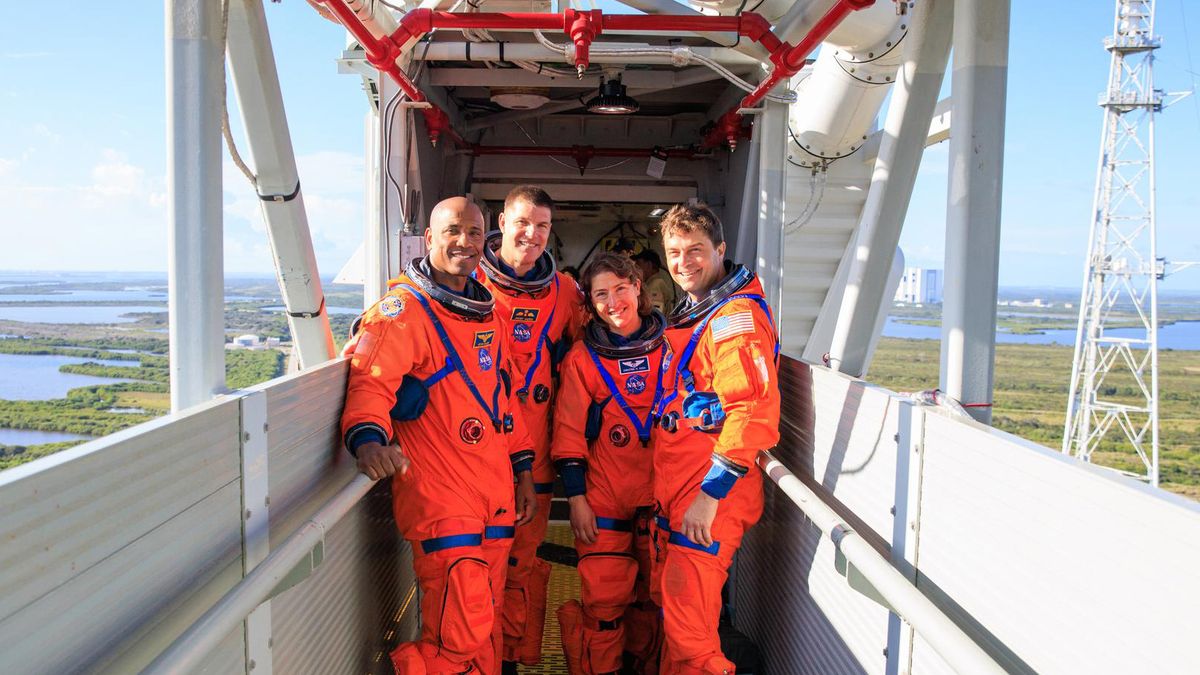 Los cuatro astronautas que viajarán a la Luna este 2026. Los cuatro astronautas que viajarán a la Luna este 2026.