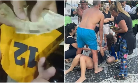 Barras de Fluminense golpearon a hinchas de Boca en Brasil. Barras de Fluminense golpearon a hinchas de Boca en Brasil.