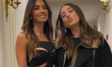 Antonela Roccuzzo que causó furor en las redes. Antonela Roccuzzo que causó furor en las redes.