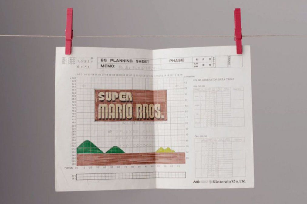 A mano y con pinceles, los videojuegos clásicos se diseñaban lejos de las computadoras