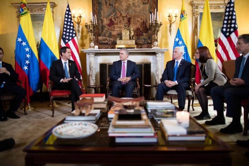 Guaidó y Pence en el Grupo de Lima: “Es hora de actuar contra Maduro”