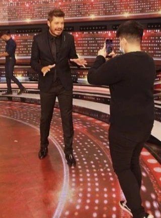 Agustina Vivero (Cumbio) trabaja con Marcelo Tinelli.