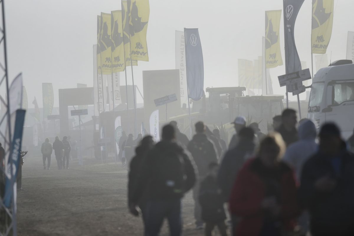 La neblina invadió la tercera jornada de Agroactiva 2025