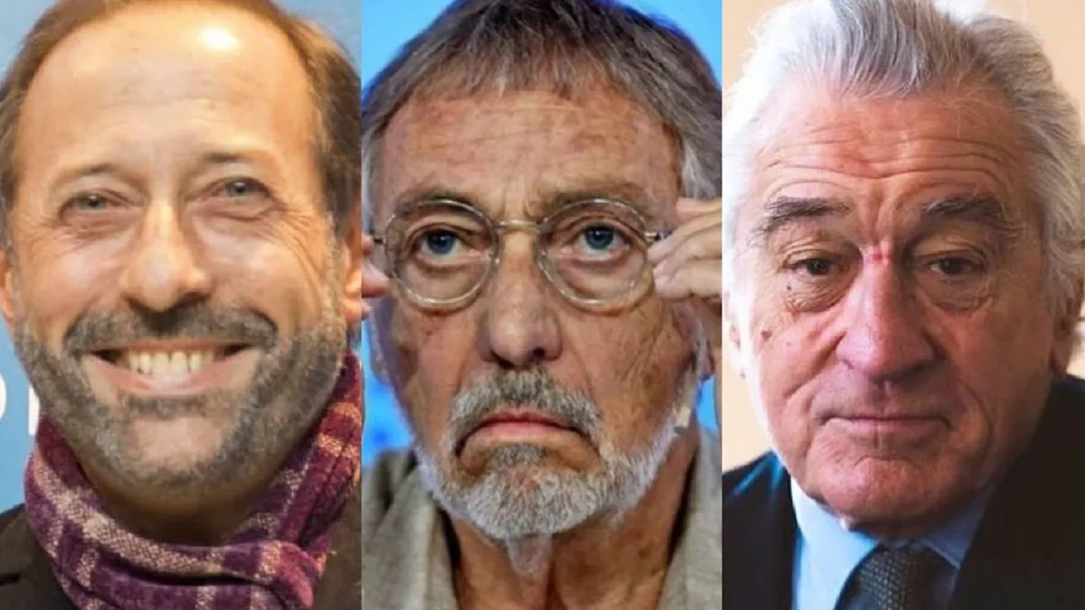 Robert De Niro, Luis Brandoni y Guillermo Francella.
