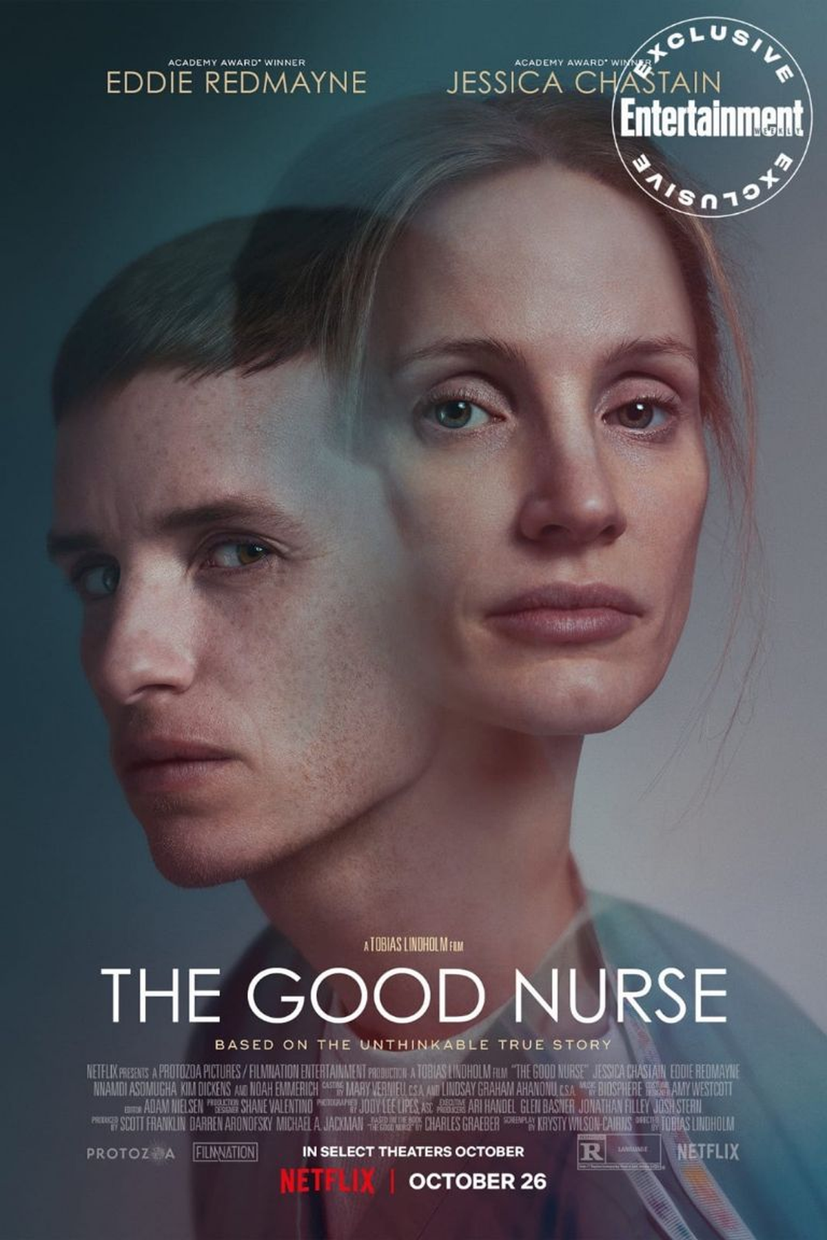 Netflix primer avance de The Good Nurse, la película basada en la