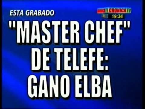 ALGUNA VEZ, CRONICA TVV YA SPOILEO A MASTERCHEF. AHORA FUE RIAL.