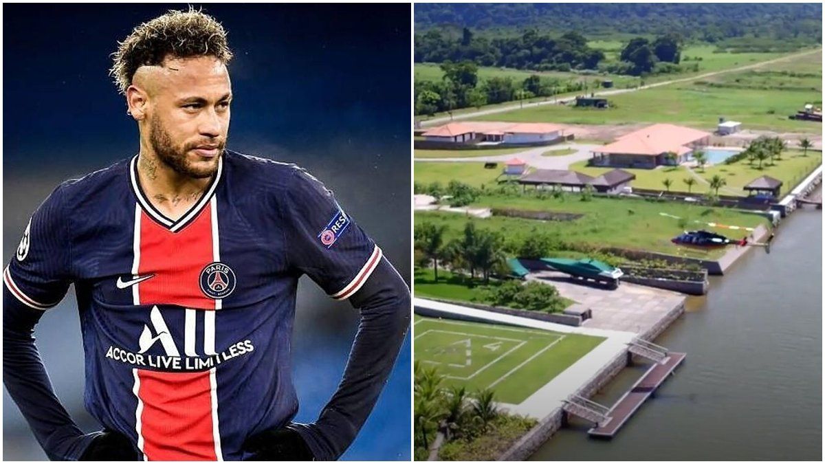 La increíble mansión que adquirió Neymar en Brasil.