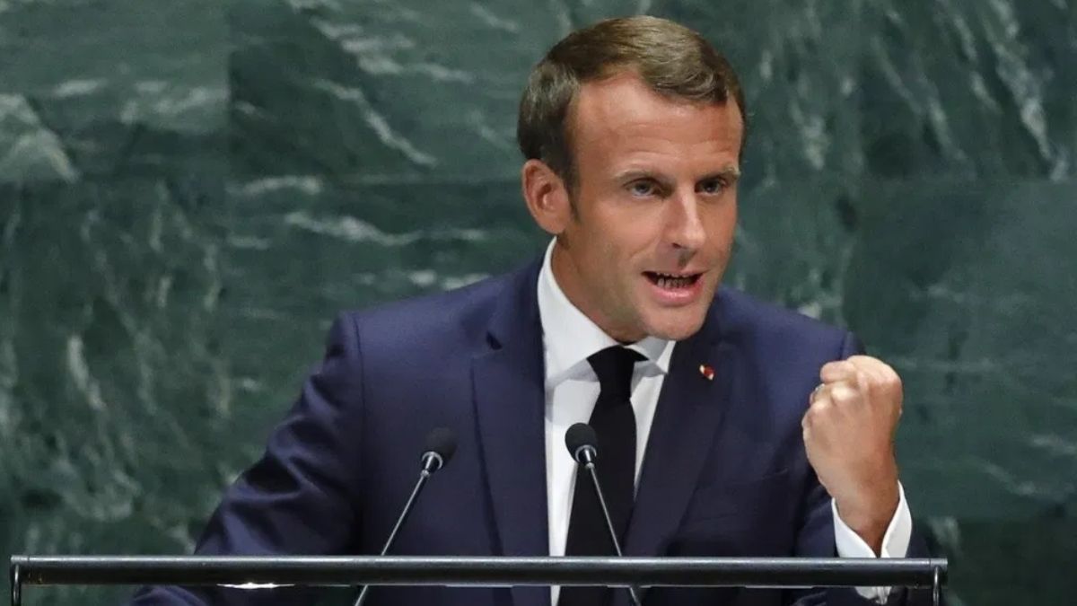 Macron dijo que Francia no cederá ante la activación de un mecanismo que Estados Unidos