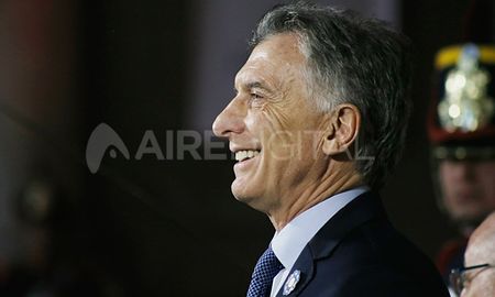 Mauricio Macri celebró el banderazo del lunes en Argentina. Mauricio Macri celebró el banderazo del lunes en Argentina.