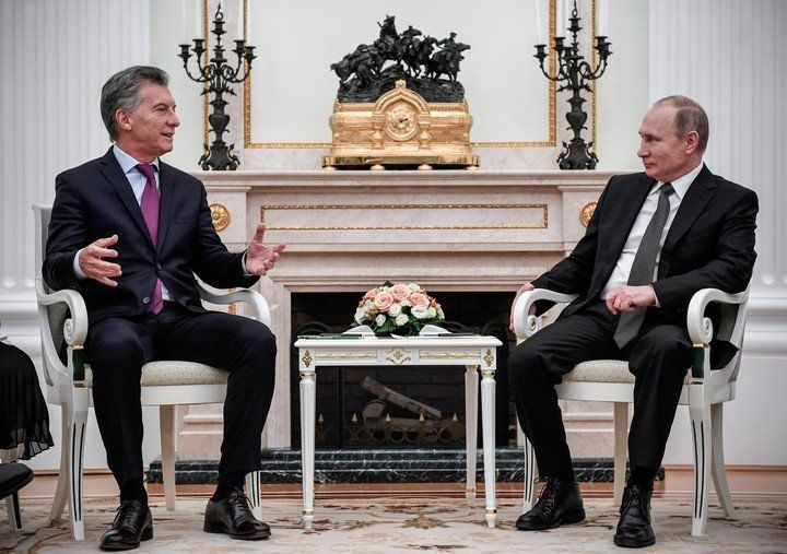 De Putin a Macri: “Argentina sigue siendo uno de los socios más importantes de América Latina para Rusia”