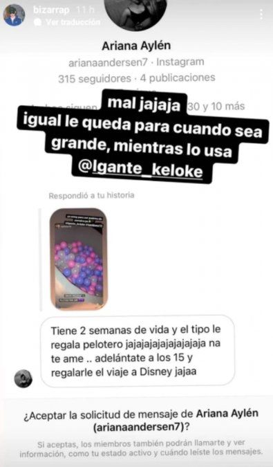 El productor musical bromeó con las respuestas de sus seguidoresInstagram: @bizarrap