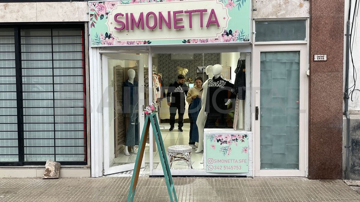 La dueña del comercio pidió más seguridad en la zona. La dueña del comercio pidió más seguridad en la zona.