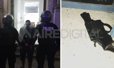 Detuvieron a un hombre de 28 años que descartó un arma de fuego en la ventana de un bar Detuvieron a un hombre de 28 años que descartó un arma de fuego en la ventana de un bar