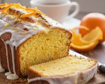 Budín de naranja. Budín de naranja.