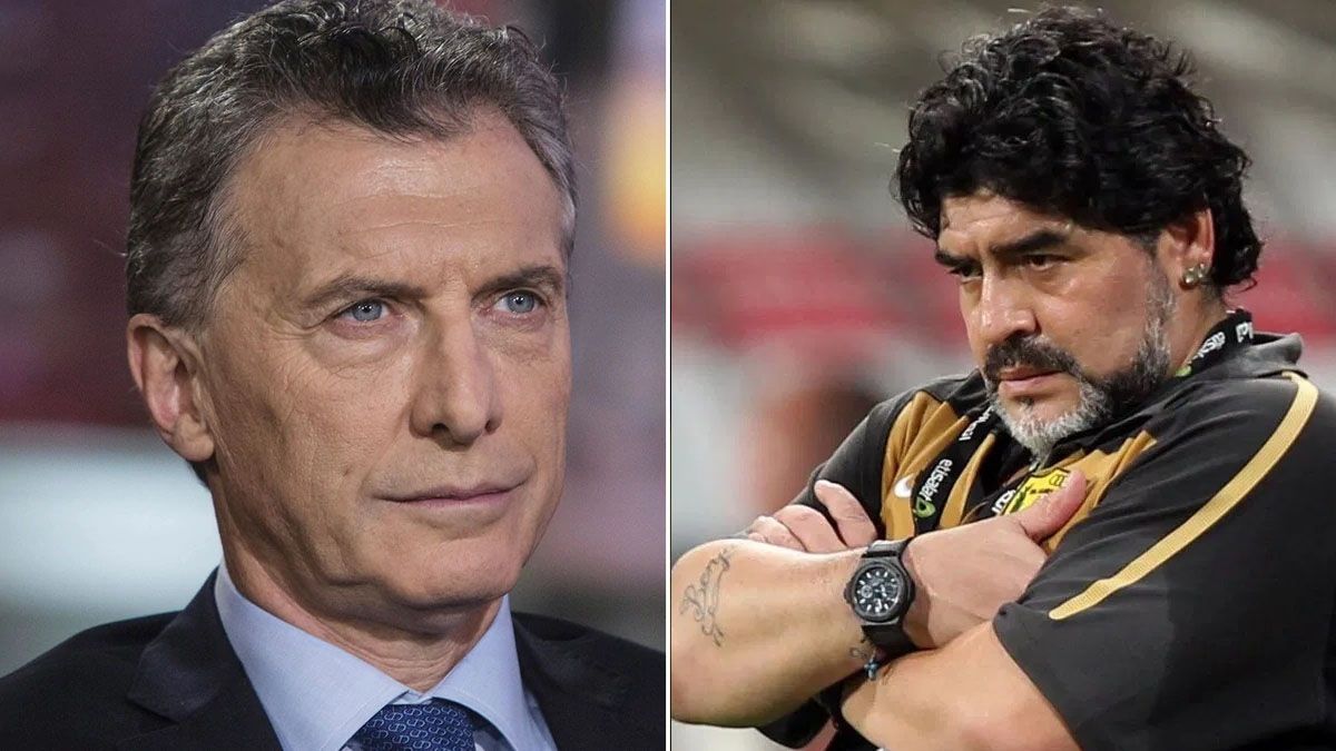 Maradona contra Macri: que la FIFA le saque el cargo a este impostor