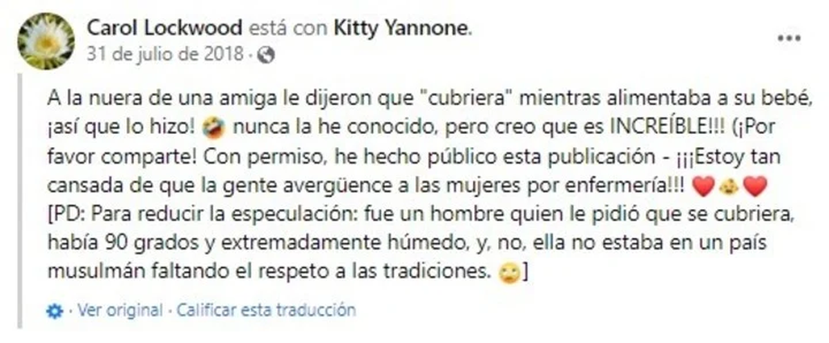 La respuesta que se hizo viral.