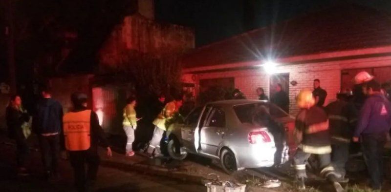 Motochorro fue aplastado por joven justiciero