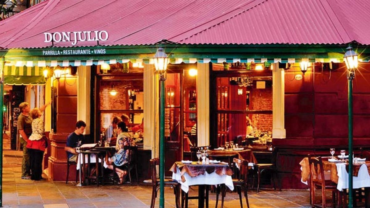 La parrilla Don Julio es la más famosa de la Argentina.