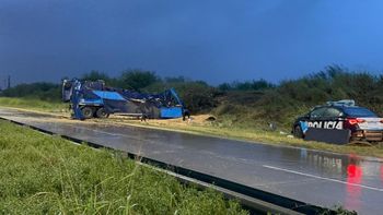 El siniestro involucró a un camión y a un automóvil.&nbsp;