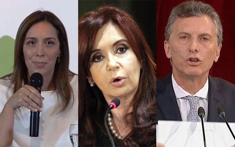 Vidal, Cristina y Macri: los candidatos que tienen más intención de voto a Presidente
