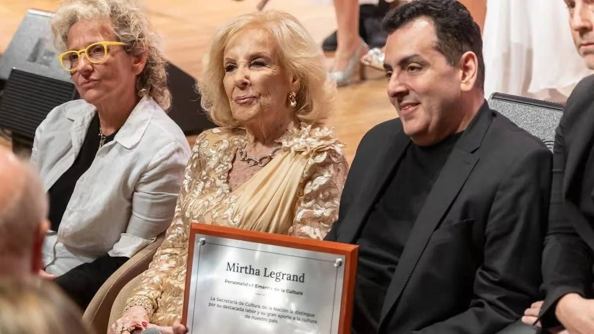 Mirtha Legrand disfrutó de la obra dirigida por José María Muscari. Mirtha Legrand disfrutó de la obra dirigida por José María Muscari.