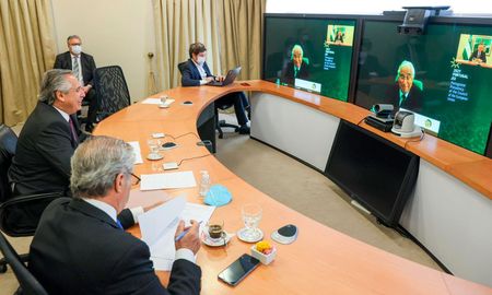 Avanzan la firma para el acuerdo entre el Mercosur y la Unión Europea. Avanzan la firma para el acuerdo entre el Mercosur y la Unión Europea.