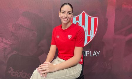 Malena Santillán, promesa de la natación, pasó por Unión Play. Malena Santillán, promesa de la natación, pasó por Unión Play.
