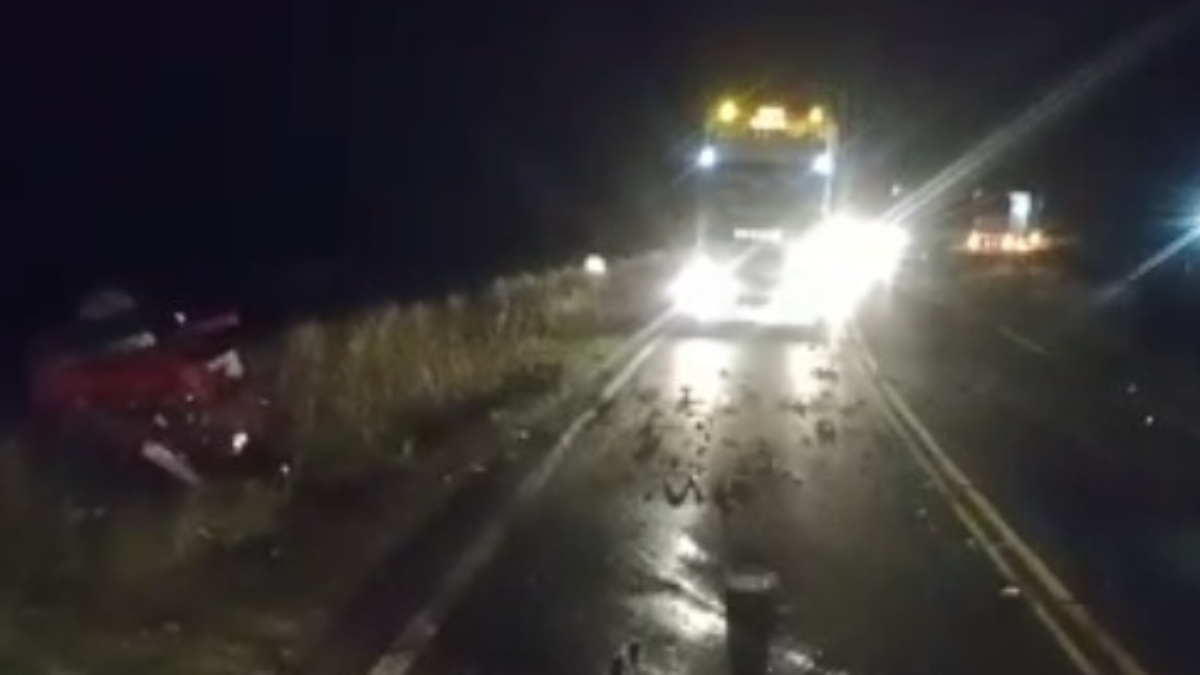 Un hombre murió esta madrugada en un choque que se registró en la ruta nacional 11 en el norte de San Justo.