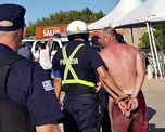 un hincha de river fue baleado por querer robar en un parador