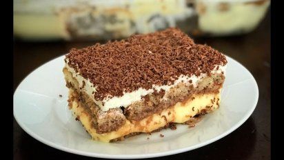 Postre de vainillas con chocolate, el paso a paso de esta receta deliciosa