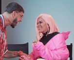 karol g y anuel aa, rodeados de monos y leones en sus vacaciones