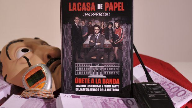 Netflix negoció con una editorial para sacar libros de “La Casa de Papel”