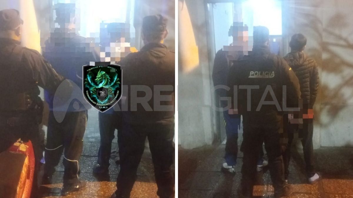 Barrio San José: cuatro hombres detenidos y un arma secuestrada