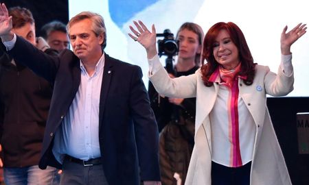 Aire de Santa Fe | Alberto Fernández y Cristina Kirchner