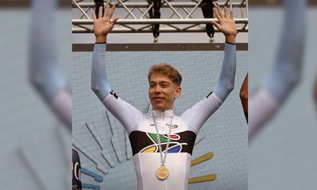 Polémica en los Juegos Panamericanos Junior: descalificaron a Mateo Kalejman, ciclista argentino que había ganado el oro. Polémica en los Juegos Panamericanos Junior: descalificaron a Mateo Kalejman, ciclista argentino que había ganado el oro.