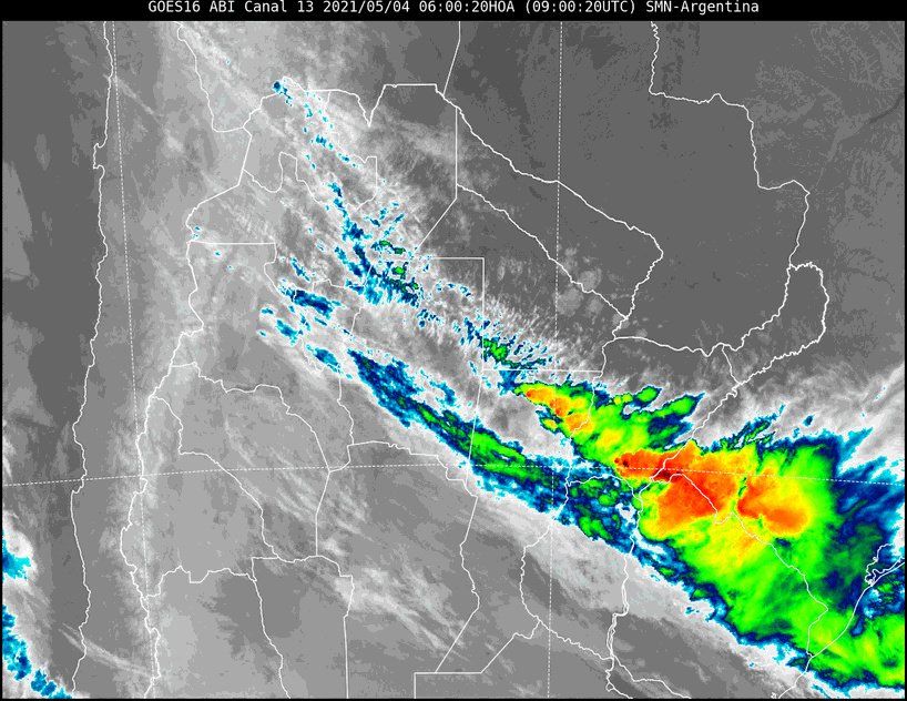 Imagen satelital.