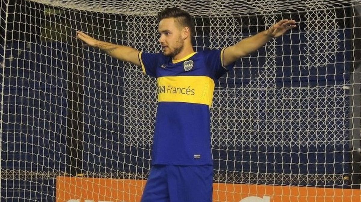 El d&iacute;a que Liam Payne visit&oacute; La Bombonera junto a los integrantes de One Direction.