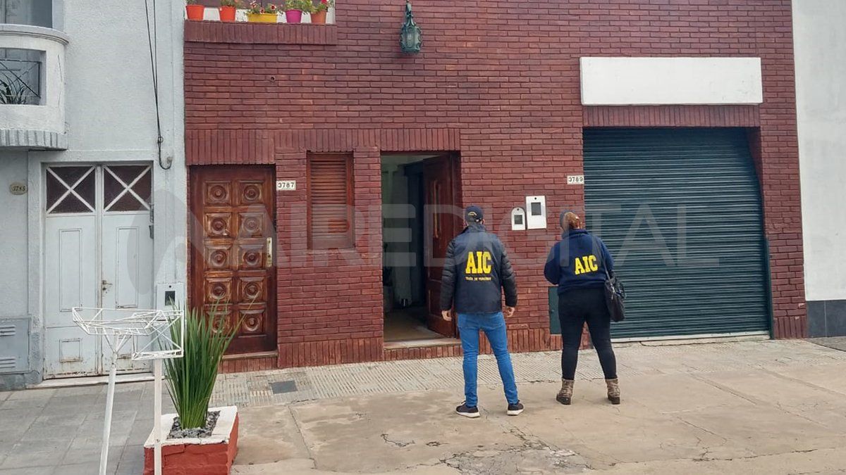El allanamiento que tuvo lugar en la ciudad de Santa Fe y del cual participó el área de Trata de la Agencia de Investigación Criminal.&nbsp;