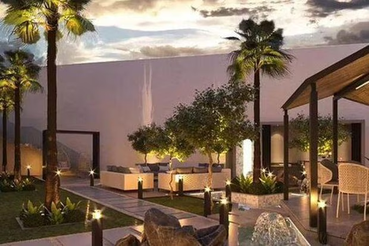 Así es la espectacular casa de Cristiano Ronaldo en Arabia Saudita.